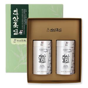 인산죽염 9회 자죽염 고체 분말 선물세트 [240g 2개]
