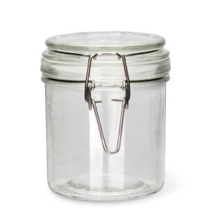 미르 다용도 슬림 원통형 밀폐 유리병 250ml 1개 원두 과일청 보관통