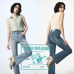 [트루릴리전]25SS 최신상 라이크라X쿨맥스 썸머 데님 팬츠 2종, 여성