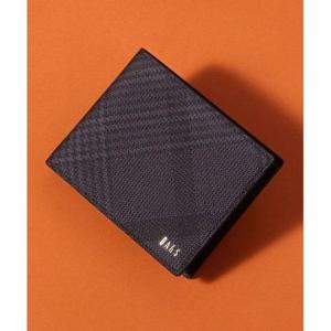 갤러리아_DBWA5F093 닥스 에든버러 블랙 PVC 체크패턴 반지갑