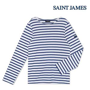 세인트제임스 긴팔티셔츠 밍콰이어 모던 스트라이프 롱슬리브 9858-90