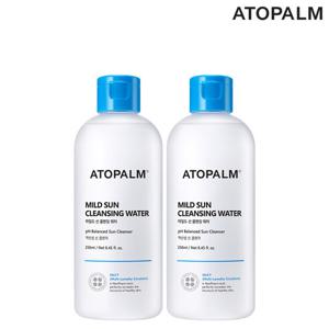 아토팜 마일드 선 클렌징워터 250mlx2개