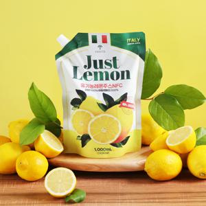 프라비타 저스트레몬 100% NFC 유기농 레몬즙 파우치형 1L 1개