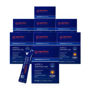 슈퍼도스 리포좀 비타민c 2000 30포 x 8박스(총8개월분)