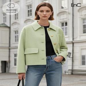 [이엔씨][ENC] 핸드메이드 플랩포켓코트 (ENJH34T53A)