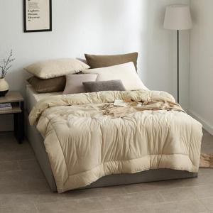 [애끌리아] 벨로 HR 코듀로이 극세사 차렵이불 베개커버세트(퀸)