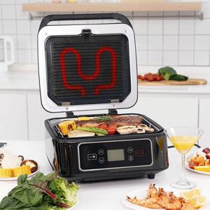 퀸나 안나 4세대 무연 양면 전기그릴 / 상하양면 동시가열