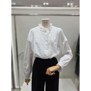 갤러리아_[이프네]레이스 자수 긴팔 블라우스(IQ2WBL22)