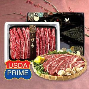[송화유수] 프라임등급 미국산 678 LA꽃갈비 선물세트 2.5kg