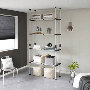 [왕자행거] 더블기둥 너비조절선반(32mm)