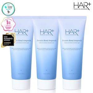 [헤어플러스] 단백질 본드 앰플 에센스 145ml 3개 / 노워시 트리트먼트