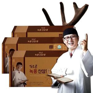 김오곤 녹용 산삼 배양근 골드 3박스 90포