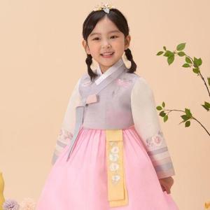 [예가한복]WN1047 보예나래 여아한복