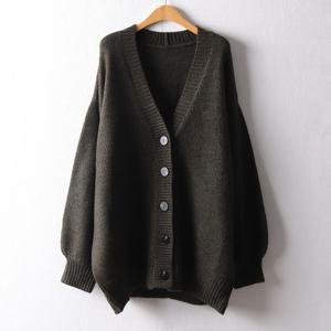 아이우먼 울버튼브이넥가디건 APF982M112 빅사이즈