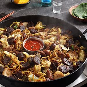 [호남집] 신림동 순대타운 204호 백순대곱창 대(3인) 순대+곱창