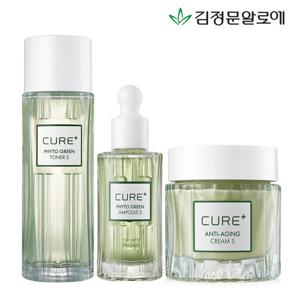 [김정문알로에] 큐어 피토그린 토너+앰플+안티에이징크림