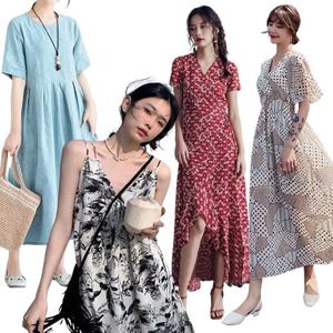 [유니제이] 바캉스룩 원피스/린넨/패턴/레이스/균일가