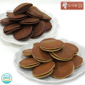 보리가득 국내산 무방부제 찰보리빵15개 + 초코찰보리빵15개