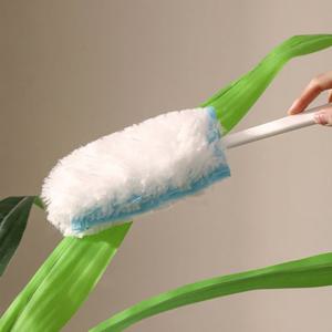 360도 양면 흡착 먼지털이 먼지떨이 더스터 제거기 떨이개 털이개 일회용 청소 핸들 P733