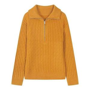 [베스띠벨리]케이블패턴하프집업니트 24FWU42952MU_YS