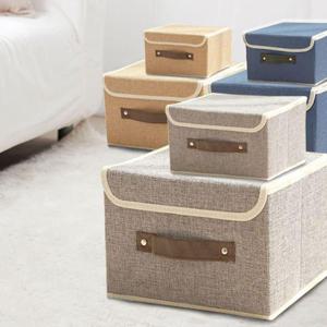 리빙박스 의류수납함 접이식 틈새 보관 옷정리함 (WEE914E)