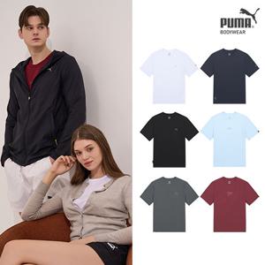 [SALE+텐텐][론칭가:79,900원][푸마] 25SS 남여공용 도트드라이 기능성 티셔츠 6종 패키지