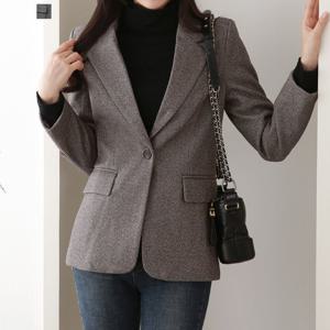 [페이릿] [~88까지디묘 싱글 버튼 카라 자켓