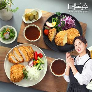 [박솔미]한돈 통등심 돈까스14팩+유자경양식소스1병+매콤소스4팩