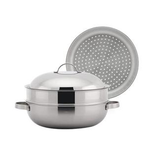 퀸센스 샤이니 통3중 인덕션 파티웍팬 30cm