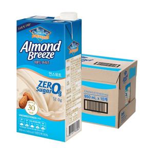 매일 아몬드브리즈 언스위트 제로슈거 950ML 10팩