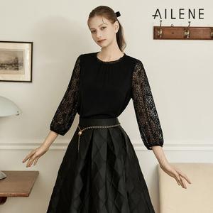 [엘렌느] 25FW 시그니처 쉬폰 티블라우스 4종 + 넥카프링