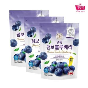 [생활앤] 냉동 점보 블루베리 17.5mm(캐나다) 500g x 3팩