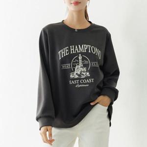 [데드라](110size)본즈프린팅라운드티셔츠 TBE4002_DC