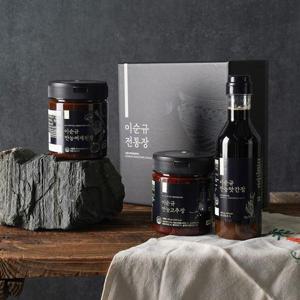 [이순규 전통장] 3종 만능세트 (찌개된장450g+고추장450g+맛간장480g)