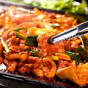 황금비율 비법소스 국내산 오리양념불고기 오리주물럭 500g x4팩 구성