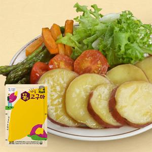 [바로드숑]바로먹는 실온 꿀고구마(슬라이스)120g x 5팩  / 데우지 말고 바로드세요.