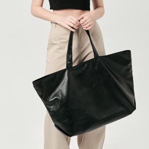 [SEEKS] 식스 쇼린 빅사이즈 대용량 가죽 숄더백