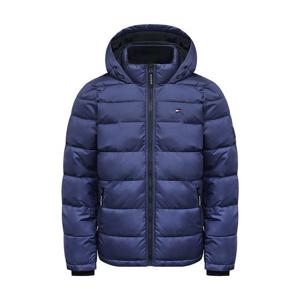 타미힐피거 남성 퍼포먼스 푸퍼 후드 패딩 재킷 점퍼 네이비 158AN508-MID