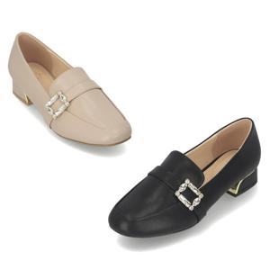 [정상가 159,000원] 엘칸토 여성 보석 로퍼 3cm LCWD98I513