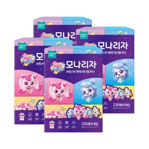 모나리자 티니핑 미니 미용티슈 230매 6입 x 4개 각티슈 화장지_JS