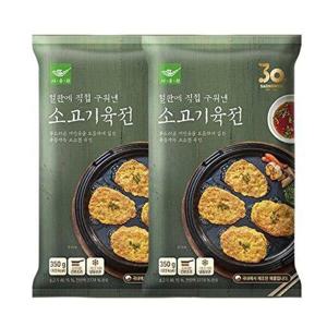 [사옹원]부침명장 소고기육전 350g 2개