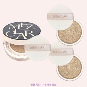 [메즈클라][김호영 쿠션] 메즈클라 스킨케어 에어핏 커버 쿠션 본품(케이스랜덤) 1개+리필 2개