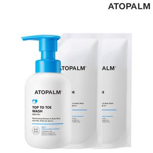 아토팜 탑투토워시 본품 200ml+탑투토워시 리필 250mlx2개