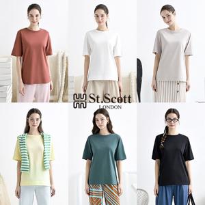 [St.Scott] 세인트 25SS 실켓 반팔 티셔츠 6종
