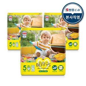베피스 팬츠 드라이핏 컴포트 공용 5단계 20P X 3팩