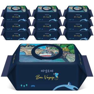 페넬로페 아기물티슈 본보야지 세느 캡형 70매*10팩