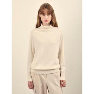 [올리비아로렌]OliviaLauren 24겨울 캐시미어100% 이중목티 터들넥 VOBBL4W9321