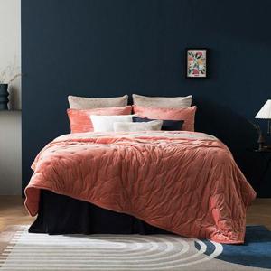 [애끌리아] 밍크 DI 극세사 이불1장+베개커버1장(슈퍼싱글)