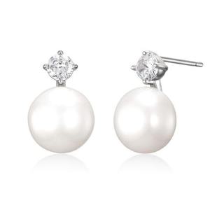 [가이거] 18K GF 스톤 진주 귀걸이 GI8KPEE067
