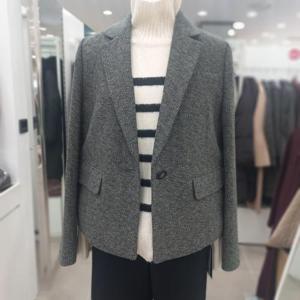 [프렐린]RJK233100 트위드 크롭자켓IC